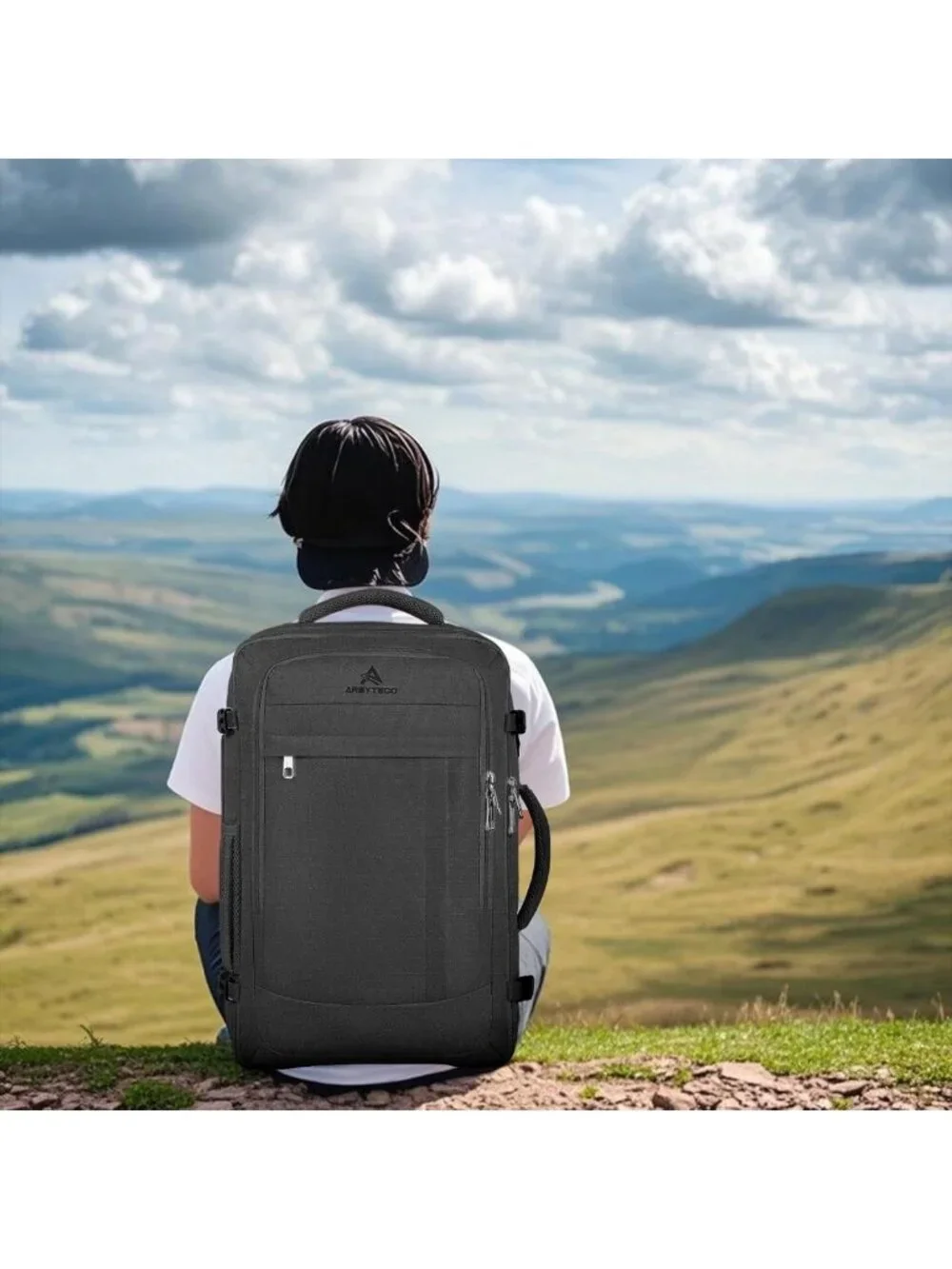 Expandable Travel Backpack 40L-50L | Airline Approved Carry-On for Men & Women